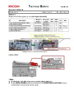 Предварительный просмотр 99 страницы Ricoh AFICIO MP C305SP Technical Bulletin