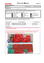 Предварительный просмотр 101 страницы Ricoh AFICIO MP C305SP Technical Bulletin