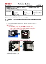 Предварительный просмотр 105 страницы Ricoh AFICIO MP C305SP Technical Bulletin