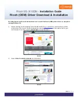 Preview for 4 page of Ricoh Aficio SG 3110DN Installation Manual