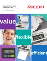 Ricoh Aficio SP 1200SF Specifications preview