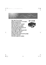 Ricoh Aficio SP 1210N Operation Panel Manual предпросмотр