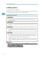 Preview for 40 page of Ricoh Aficio SP C240DN Hardware Manual