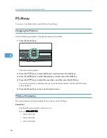 Предварительный просмотр 70 страницы Ricoh Aficio SP C242DN Software Manual