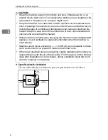 Предварительный просмотр 32 страницы Ricoh Aficio SP C311N Information