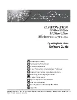 Preview for 1 page of Ricoh Aficio SP C411DN Software Manual