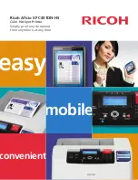 Preview for 1 page of Ricoh Aficio SP C431DN-HS Brochure