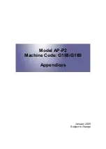 Preview for 257 page of Ricoh AP-P2 G188 Field Service Manual