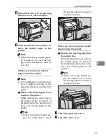 Preview for 109 page of Ricoh AP305 Operating Instructions Manual