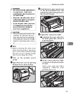 Preview for 123 page of Ricoh AP305 Operating Instructions Manual