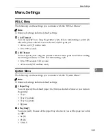 Preview for 133 page of Ricoh AP305 Operating Instructions Manual