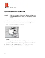 Preview for 16 page of Ricoh AP505 Operating Instructions Manual