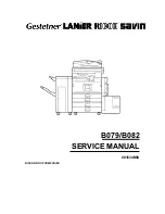 Ricoh B079 Service Manual preview