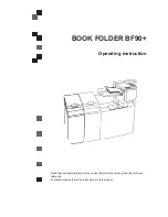 Ricoh BOOK FOLDER BF90+ Operating Instruction preview