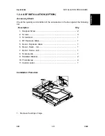 Предварительный просмотр 33 страницы Ricoh C249 Service Manual