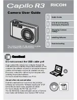 Ricoh Caplio R 3 User Manual preview