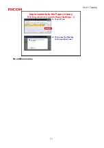Предварительный просмотр 91 страницы Ricoh CH-C1 Service Training