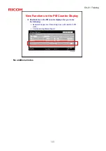 Предварительный просмотр 149 страницы Ricoh CH-C1 Service Training