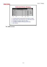 Предварительный просмотр 152 страницы Ricoh CH-C1 Service Training