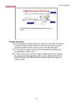 Предварительный просмотр 239 страницы Ricoh CH-C1 Service Training
