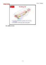 Предварительный просмотр 514 страницы Ricoh CH-C1 Service Training