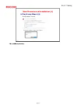 Предварительный просмотр 621 страницы Ricoh CH-C1 Service Training