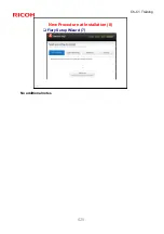 Предварительный просмотр 625 страницы Ricoh CH-C1 Service Training