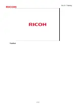 Предварительный просмотр 640 страницы Ricoh CH-C1 Service Training