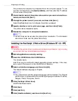 Preview for 29 page of Ricoh CL3500N - Aficio Color Laser Printer Software Manual