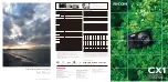 Ricoh CX1 Brochure & Specs preview