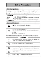 Preview for 3 page of Ricoh CX1 User Manual