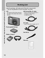 Preview for 16 page of Ricoh CX1 User Manual