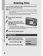 Предварительный просмотр 54 страницы Ricoh CX2 User Manual