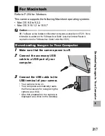 Предварительный просмотр 219 страницы Ricoh CX2 User Manual