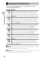 Предварительный просмотр 62 страницы Ricoh CX6 User Manual