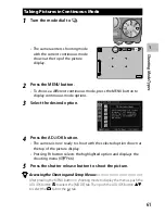 Предварительный просмотр 63 страницы Ricoh CX6 User Manual