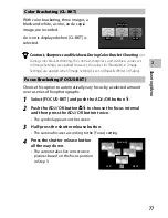 Предварительный просмотр 79 страницы Ricoh CX6 User Manual