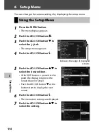 Предварительный просмотр 116 страницы Ricoh CX6 User Manual