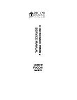 Предварительный просмотр 3 страницы Ricoh D067 Service Manual