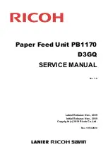 Предварительный просмотр 1600 страницы Ricoh D0C8 Service Manual