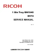 Предварительный просмотр 1634 страницы Ricoh D0C8 Service Manual