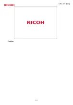 Предварительный просмотр 124 страницы Ricoh D182 Service Training