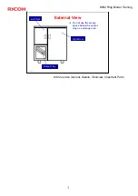 Preview for 3 page of Ricoh D392 Technical Training Manual