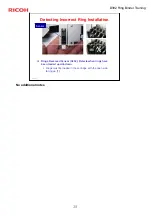 Preview for 38 page of Ricoh D392 Technical Training Manual