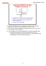 Preview for 83 page of Ricoh D392 Technical Training Manual