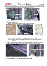 Предварительный просмотр 9 страницы Ricoh D452 Technical Bulletin