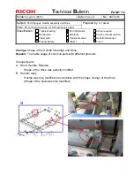 Предварительный просмотр 2 страницы Ricoh D516 Technical Bulletin