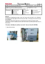 Предварительный просмотр 6 страницы Ricoh D516 Technical Bulletin