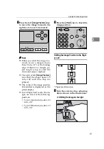 Предварительный просмотр 47 страницы Ricoh DX 3243 Operating Instructions Manual