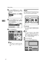 Предварительный просмотр 68 страницы Ricoh DX 3243 Operating Instructions Manual